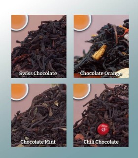 Chocolate Tea Sampler - Black Teas - 