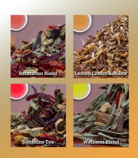 Herbal Tea Sampler - Herbal & Decaf - 