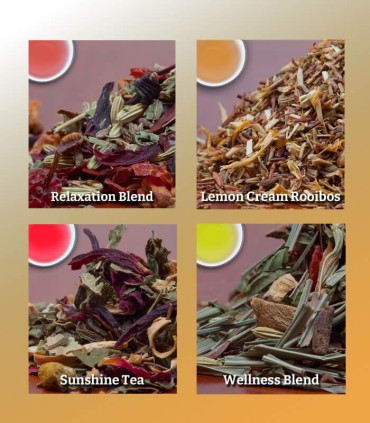 Herbal Tea Sampler - Herbal & Decaf - 
