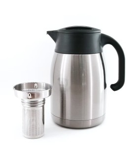Stainless Steel Thermos - Pearl White (1.0 L)