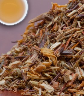 Ginger Lemon Rooibos - Herbal & Decaf - 