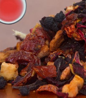 Ruby Red Iced Tea - Herbal & Decaf - 